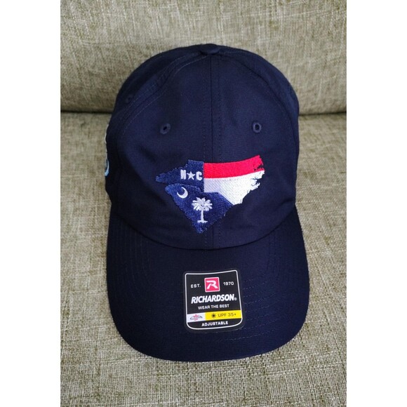 Premier Water Hat Cap Strap Back Navy Blue Embroidered Richardson DXP Logo SC NC - Picture 11 of 12
